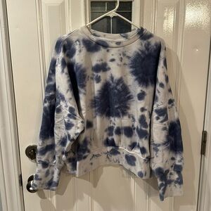 Blue Tie Dye Sweatshirt Old Navy Size XXL